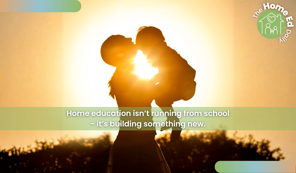 Home education is creation, not escape - nurturing curiosity and childhood Home education is creation, not escape - nurturing curiosity and childhood