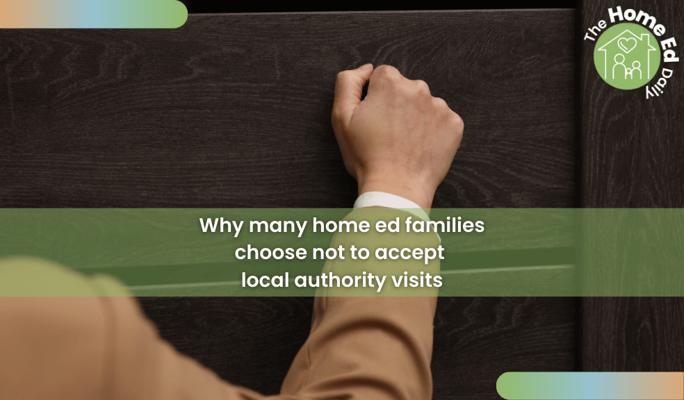 Are local authority visits compulsory for homeschooling families?