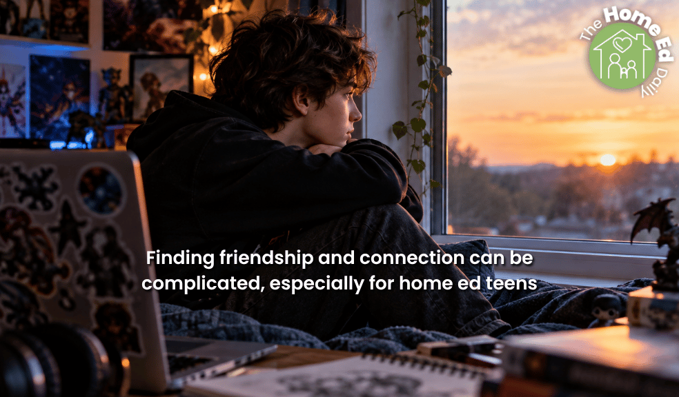 Home educated child lonely? How to help them make friends