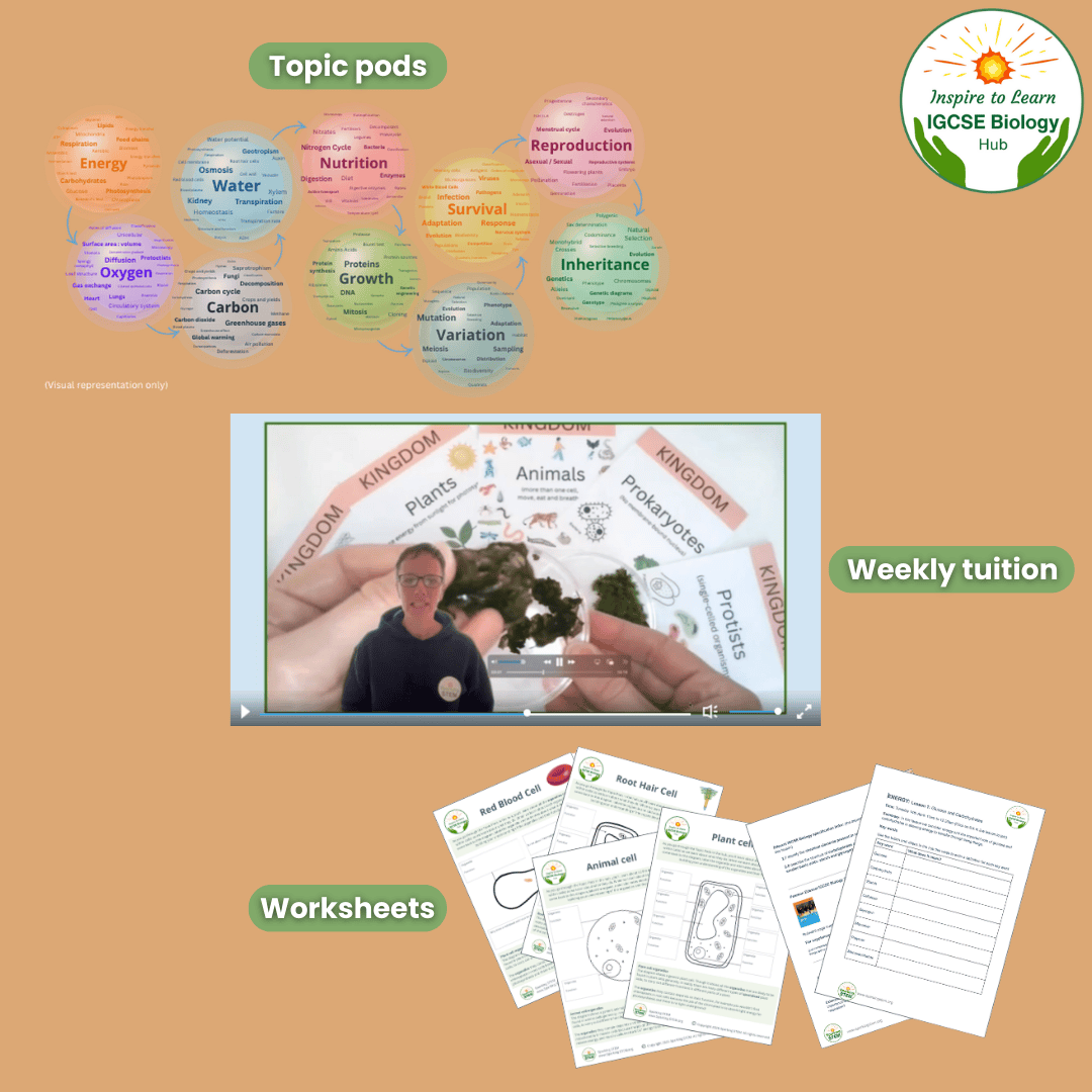 Inspire to Learn IGCSE Biology Hub