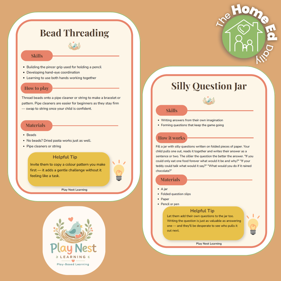 Play Nest Learning review: playful reading, writing and maths at home