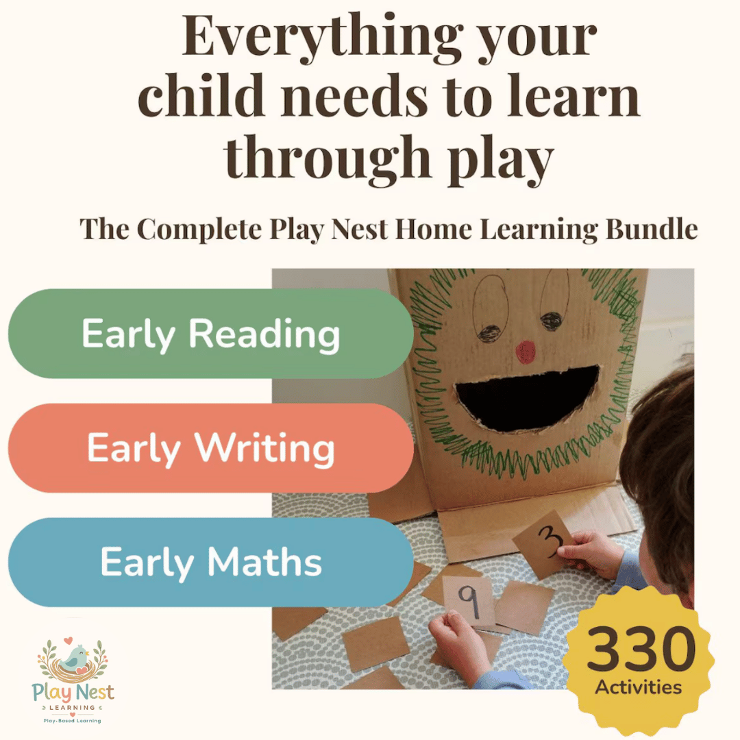 Play Nest Learning review: playful reading, writing and maths at home