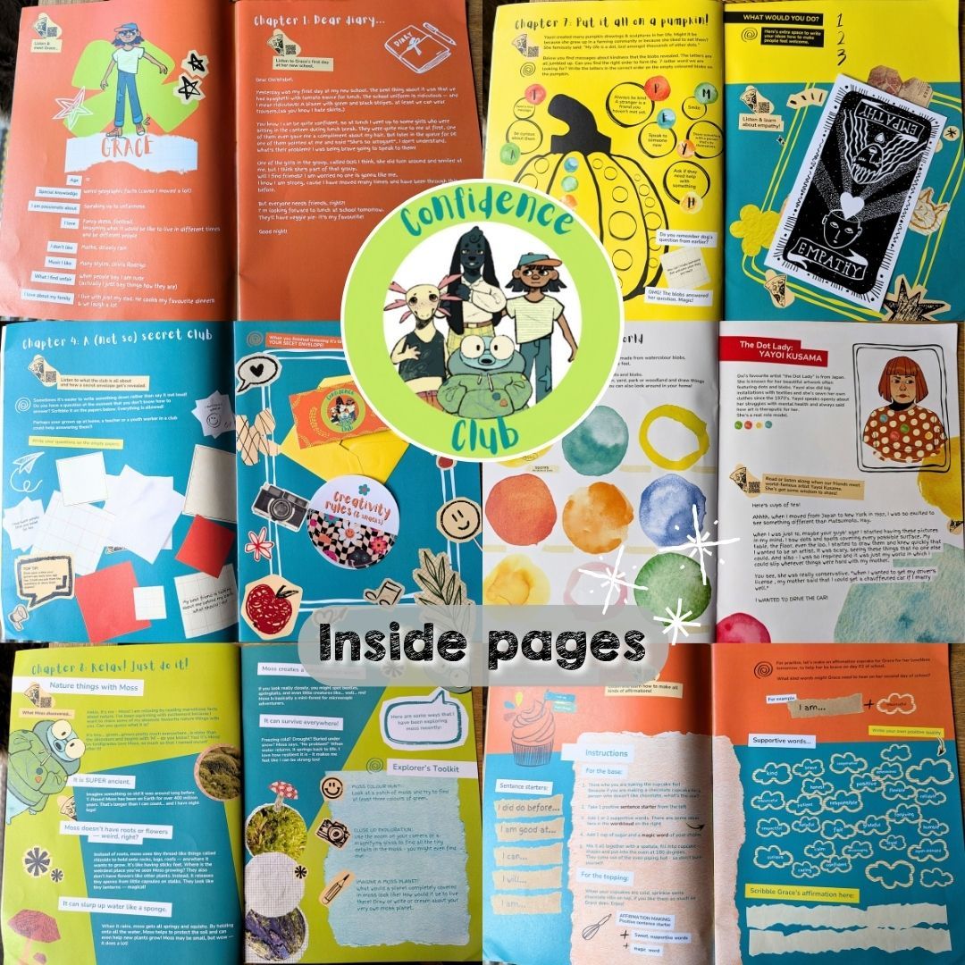 Confidence Club review: creative wellbeing activity pack for pre-teens