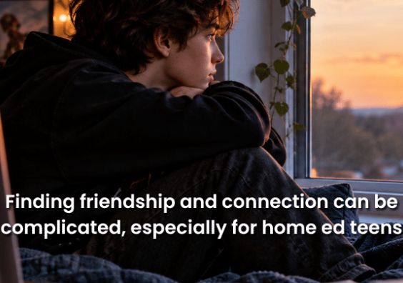 Home educated child lonely? How to help them make friends