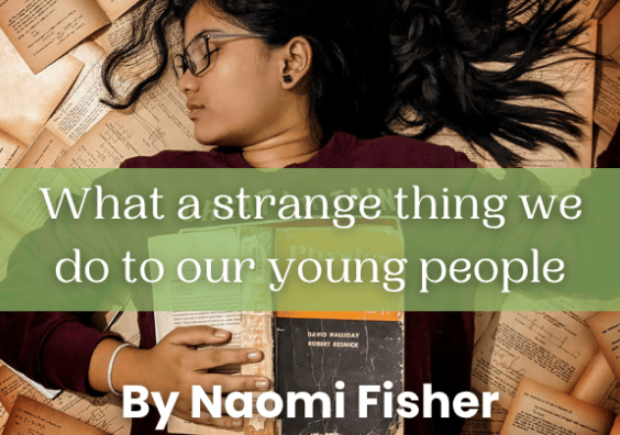Exams are very strange by Naomi Fisher Exams are very strange by Naomi Fisher