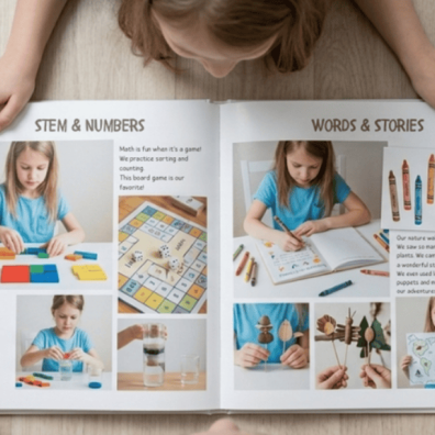 How to Create a Home Education Portfolio with a Personalised Photo Book