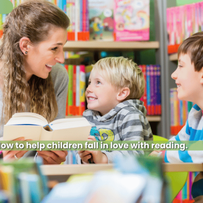 How to help children fall in love with reading. The power of reading aloud.