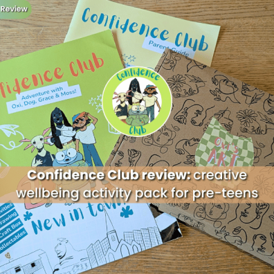 Confidence Club review: a creative wellbeing activity pack for pre-teens