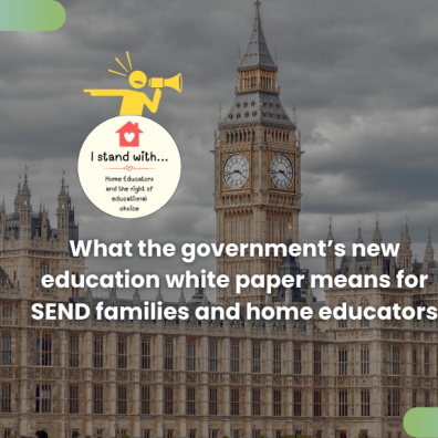 What the government’s new education white paper means for SEND families and home educators