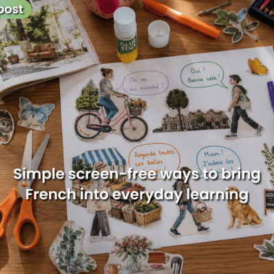 15 easy French activities for children at home