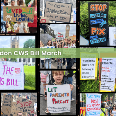 March for Children: Families oppose the Children’s Wellbeing and Schools Bill