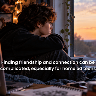 Home educated child lonely? How to help them make friends