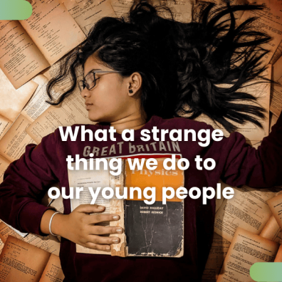 Exams are very strange by Naomi Fisher