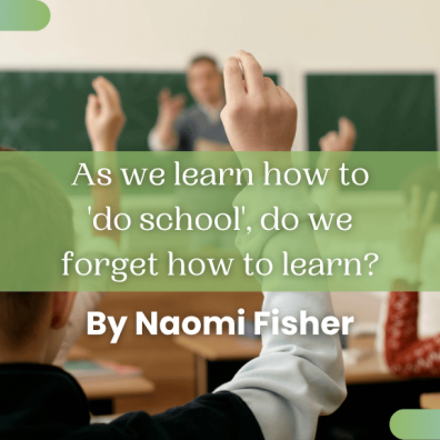 What did you learn at school today?  By Naomi Fisher